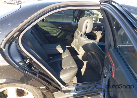 2004 Mercedes-Benz S 430 из США, поврежденный, VIN WDBNG70J84A386443